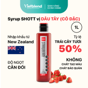 SHOTT Syrup - Sticky Strawberry Flavor - 1L Bottle