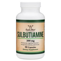 Sulbutiamine 200 mg. - Double Wood supplements  (90 capsules)