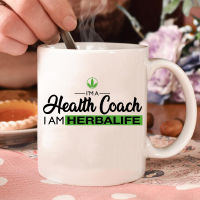 ฉันเป็นสุขภาพโค้ชแก้วกาแฟตลก Herbalife แก้ว Herbalife คนรัก Coofe ถ้วยเป็นมิตรกับสิ่งแวดล้อมถ้วย