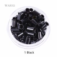 【cw】 200/500pcs 3.4mm Flared Flaring Rings Tube Locks for human hair extensions tools accessories