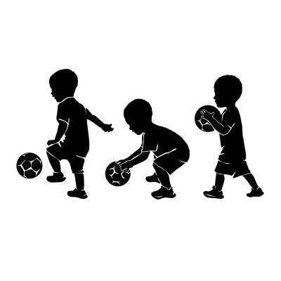 BOKALI 1PCS เด็กเล่นฟุตบอลโลหะที่ตัดลายกระดาษอัลบัมลายฉลุ Embossing Card DIY