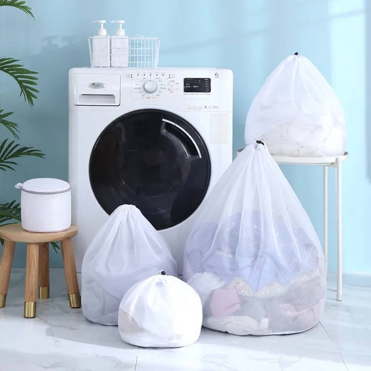 1pc Multifunctional Mesh Laundry Bag For Wash Machine, Lingerie