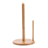 Toilet Paper Holder Bamboo Toilet Paper Holder Roll Paper Stand Organizer Bathroom Suction Hanger Tissue Rack Kitchen Towel Hook