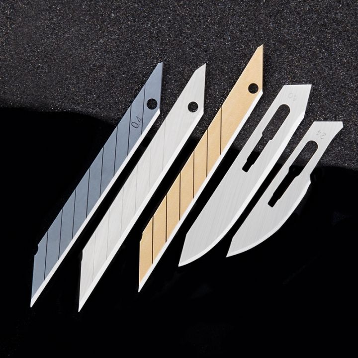 yf-no-11-24-60-scalpel-blades-trapezoid-utility-stainless-steel-engraving-refills-ink