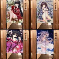 Anime Door Curtain ห้องนอนผ้าม่านฉากกั้นห้องตกแต่งผ้าม่านห้องแต่งตัวผ้าม่านครึ่งระเบียงแขวนผ้าม่านพรุน