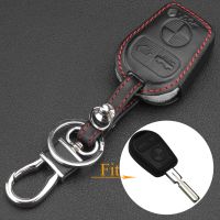 【cw】 jingyuqin 3 Buttons Leather Remote Protect Car Key Case Cover For BMW E46 E31 E32 E34 E36 E38 E39 Z3 ！