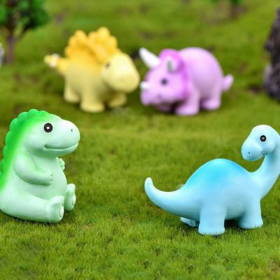 Dinosaur Miniature Figurines Kawaii Accessories Micro Landscape Diy Home Decor Fairy Garden Ornament Craft Decoratio Accessories
