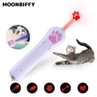 Rechargeable Projection LED Cat Toys Multi-pattern Infrared Uv Purple Light Bite-proof Funny Gatos Stick Mascotas Accessories