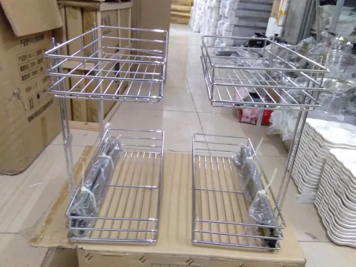 PULL OUT DISH RACK WITH STAND Lazada PH