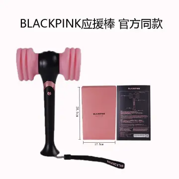 Kpop Blackpink Mini Lightstick Keychain Hammer Heart Keyring JISOO