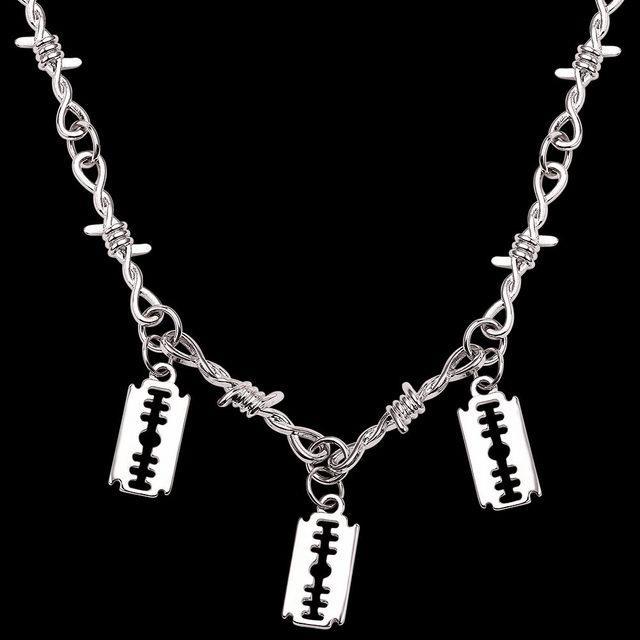 cw-2022-fashion-necklaces-hip-hop-clavicle-necklace-consecutive-thorns-chain-men