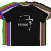 Heisenberg Black Men T Shirt Breaking Bad Walter White TV Summer Tops Men T Shirts T-shirts Vintage High Quality Christmas Tee