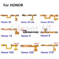 ปุ่มเปิดปิดเครื่องเดิมปุ่มปรับระดับเสียง Flex Cable Ribbon สําหรับ Huawei Honor 8 9 9i 9X 10 20 20i 20s 30 30s View Pro Plus Lite