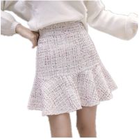 【CW】 New 2022 Skirt Tweed Waist Size Skirts