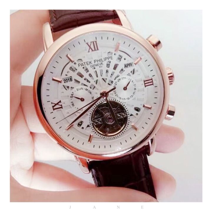 original-แฟชั่นนาฬิกาสำหรับผู้ชาย-top-ยี่ห้ออัตโนมัติที่ใช้งานได้สาระพัดประโยชน์นาฬิกาผู้ชายปฏิทินกันน้ำนาฬิกากลไก
