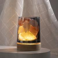 【Ready】? Fire-free aromatherapy home indoor crystal diffuser stone decoration essential oil sleep aid aromatherapy lamp home lasting gift