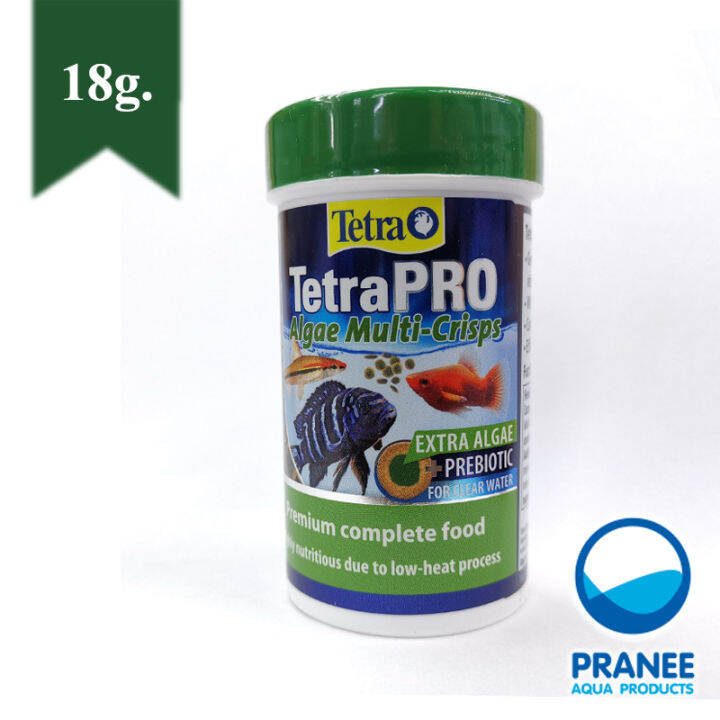 Tetra TetraPro Algae Multi-Crisps 18g./100ml. อาหารปลาเล็กทุกชนิด ...