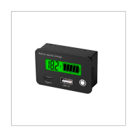 DC8-30V Battery Capacity Indicator Lead Acid Lithium Batteries Level Tester USB 3.0 Digital Voltmeter Voltage Meter
