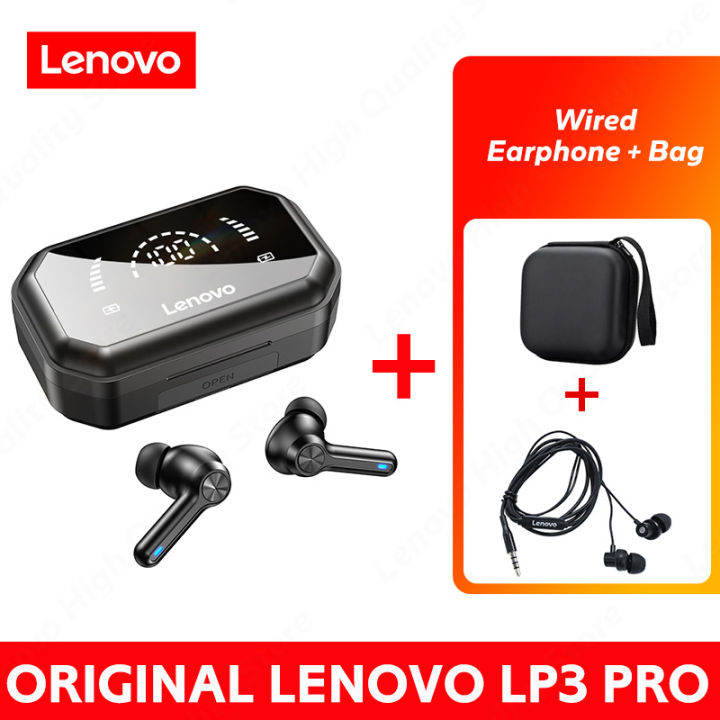 original-lp3-pro-tws-bluetooth-5-0-earphones-wireless-headphones-with-mic-1200mah-charging-case-sport-waterproof-headsets