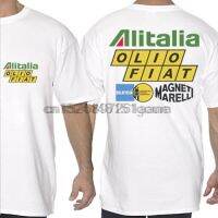 Alitalia Olio Fiat Retro Rally Racing Tshirts 131 Abarth Wrc Ritmo Tshirt