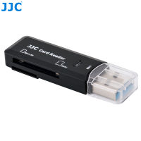 JJC 5Gbps USB 3.0 Camera Memory Card Reader SDMicro SDTFSDHCSDXC Readers for Win98ME2000XPWIN7Mac OSTH