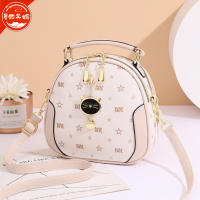 Ins Niche Design Shoulder Slung Bag New 2023 Fashion Large Capacity Popular Small Round Bag A Generation Of Hair