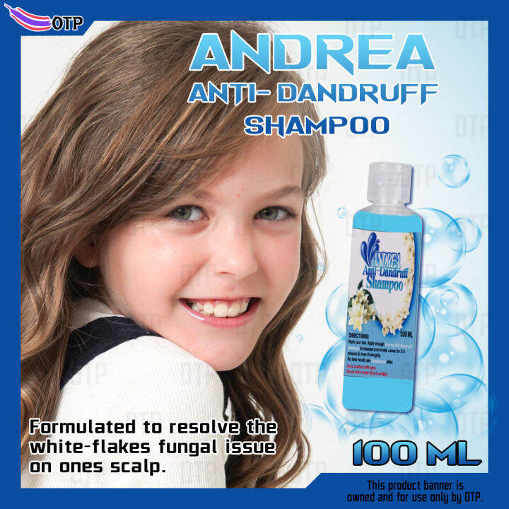 Andrea AntiDandruff Shampoo 100ml Jasmine Scent, Remove whiteflakes