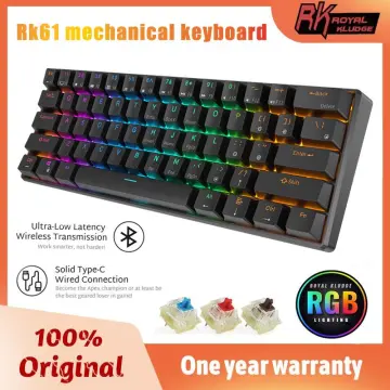 RK Royal Kludge RK61 Dual Mode Mechanical Gaming Keyboard - GADGET