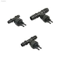 ●❖ Garden Hose 1/2 3/4 1 To 1/4 2-Way Tee Connector Reducer Water Splitter 16mm 20mm 25mm to 4/7 Hose Water Connector 1Pcs