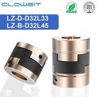 Cloweit LZ-B-D32L45ต่อก้านดัด8มม. 10มม. 16มม. ข้อต่อหัวฉีด Oldham สำหรับเครื่องพิมพ์3D