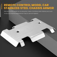 Stainless Steel Chassis Armor Axle Protector Skid Plate for EX86190 EX 86190 LC76 1/10 RC Crawler Car Upgrade Parts