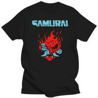 【Hot Sale】embellishembellishบุรุษเสื้อผ้า14 ColorSamurai RetroGaming 2077เกมศิลปะเสื้อยืดผ้าฝ้ายนุ่ม HighCloth Tee ท็อปส์