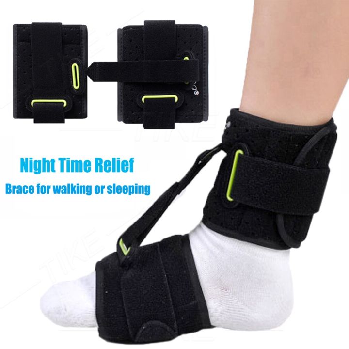 TIKE Plantar Fasciitis Dorsal Night &Day Splint Foot Orthosis Stabilizer Adjustable  Drop Foot Orthotic Brace Support Pain Relief