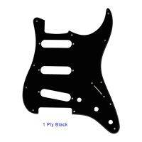 【original】 Infinite Music Store Pleroo Pickguard กีตาร์รูสกรู11รูสำหรับยูเอสเอ/เม็กซิโก Fender สตราโตแคสเตอร์มาตรฐาน SSS มีรอยขีดข่วนพร้อมสกรูหลายตัว