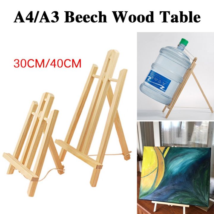 A4 A3 Beech Wood Table Easel For Artist