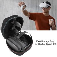 （Grilled cold noodles）  กระเป๋าเดินทางสำหรับ Oculus Quest 2 Quest VR ชุดหูฟัง Touch Controllers Hard Shell EVA Storage Case