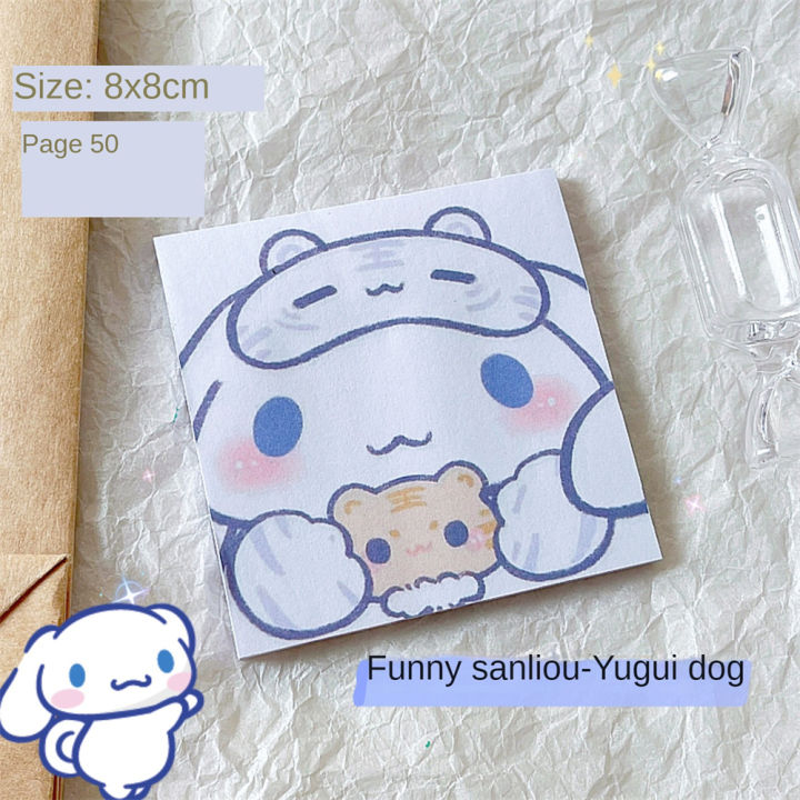 zakka-post-it-โน๊ต-sanrio-ลายการ์ตูนน่ารักน่ารักน่ารักร่าเริงสมุดโน้ตนักเรียน50