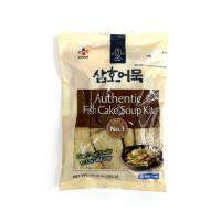 cj ออมุก ลูกชิ้นปลา เกาหลี authentic fish cake soup kit 354g CJ 삼호 정통 어묵탕