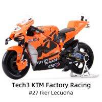 Maisto 1:18 2021 GP Racing Tech3 KTM โรงงานแข่ง Die Cast ยานพาหนะสะสมของเล่นแบบจำลองรถมอเตอร์ไซค์