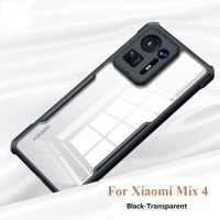 ♛﹉❈ For Xiaomi Mi Mix 4 New Style Creativity Phone Case Airbag Anti-fall Protective Shell TPU Acrylic Scratch Resistant Cover