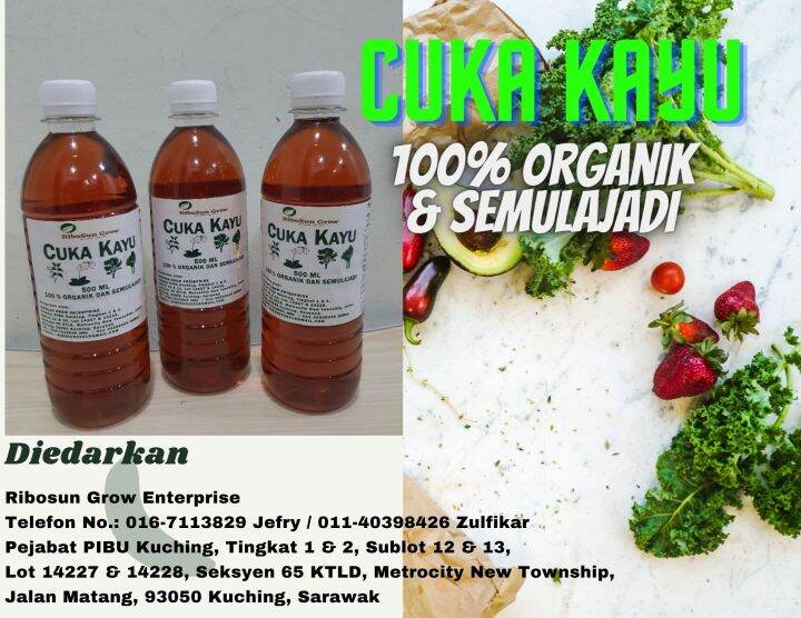 Cuka Kayu (Wood Vinegar) | Lazada