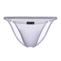 【CW】 Howe Mens Briefs Panties Silk Men Transparent Adjust Waist Breathable Man Push Up