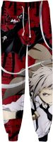 GO2COSY Anime Bungo Stray Dogs Pants Trousers Cosplay Gym Joggers Drawstring Sports Sweatpants