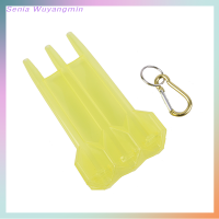 Senia 1PC Plastic DART BOX Case พร้อมล็อคอุปกรณ์เสริมลูกดอกแบบพกพา5สี