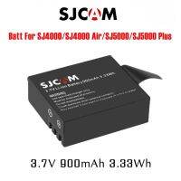 SJCAM Battery &amp; Charger SJ4000 / SJ4000 Air / SJ5000 / SJ5000 Plus แบตแท้ 3.7v 900 mAh 3.33Wh  รับประกันร้าน 1 เดือน