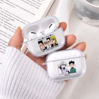 Hisoka Anime Hunter X Hunter Bluetooth Earphone Case for AirPods Pro Soft TPU Transparent Cover for Air Pod Accessories Wireless Earbuds Accessories