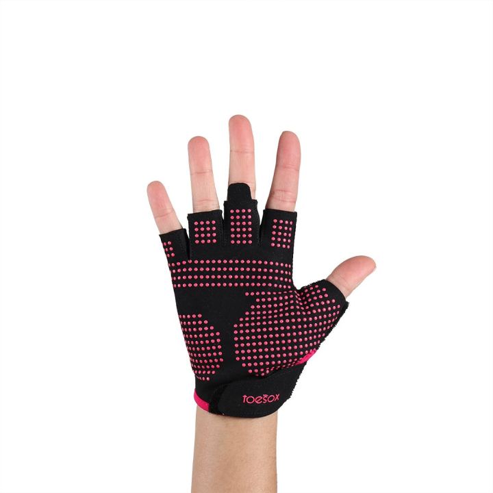 tavi-noir-แทวี-นัวร์-ถุงมือกันลื่นครึ่งนิ้ว-รุ่น-half-finger-grip-gloves