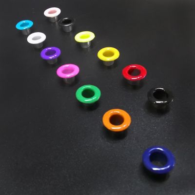 [COD] Hollow Rivet Clothing Buttonhole Shoelace Hole Buckle Painted Eyelet