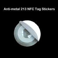 13.56MZH Anti-metal 213 NFC Tag Stickers Lable anti metal Diameter 25mm Support any smart phone with nfc function