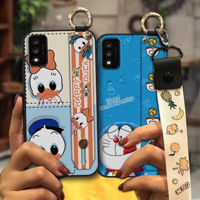 Anti-dust New Phone Case For TCL 30T/T603DL Lanyard Anti-knock Original Silicone New Arrival Cute protective Cartoon